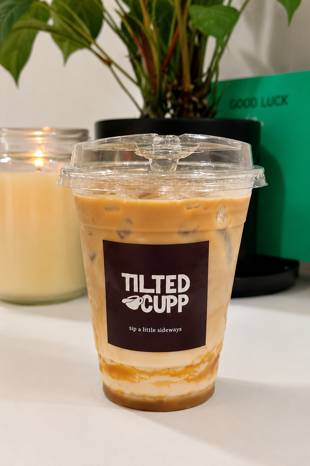 Salted Caramel Iced Coffee